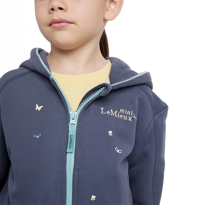 LeMieux Mini Charlie Full Zip Junior Hoodie - Dusk-2