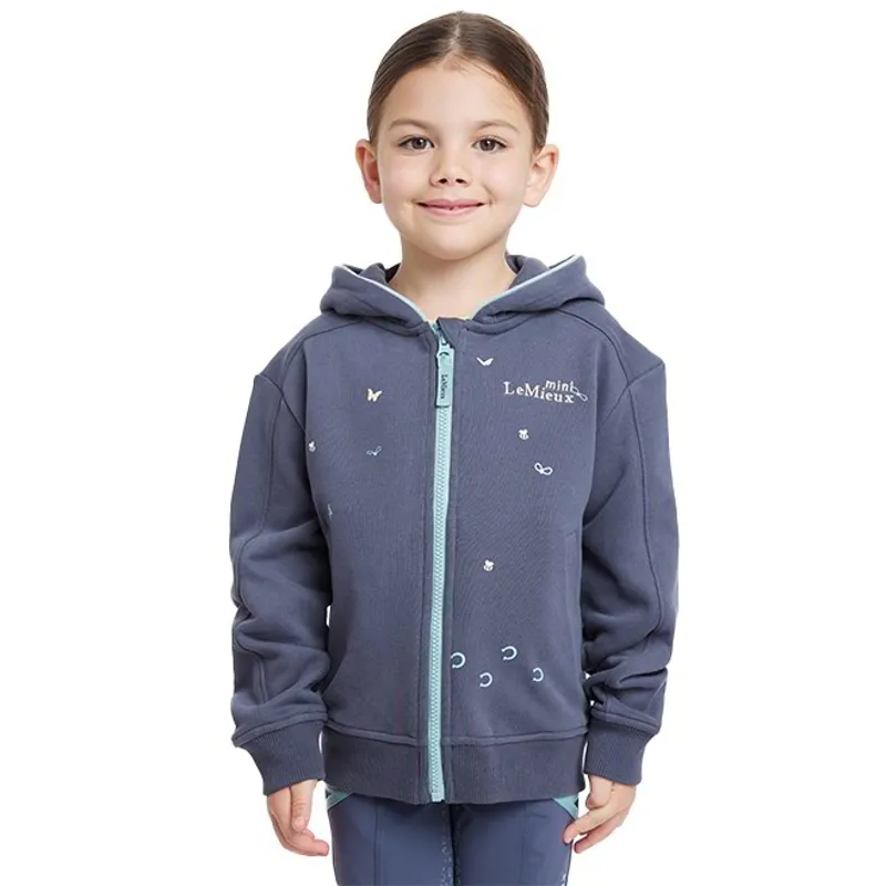 LeMieux Mini Charlie Full Zip Junior Hoodie - Dusk