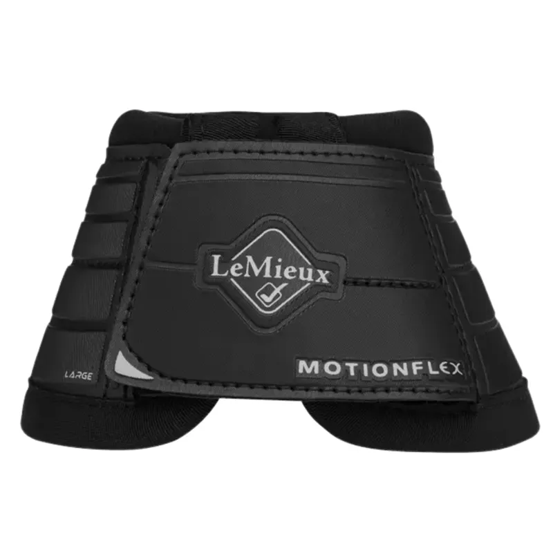 LeMieux Motionflex Bell Boots - Black-1
