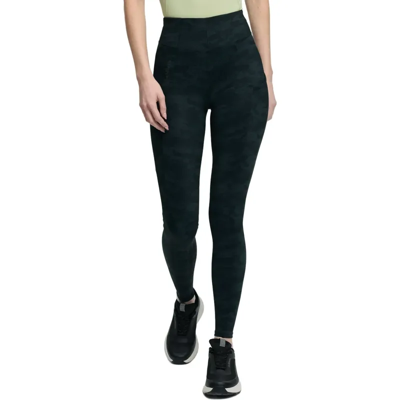 LeMieux Naomi Full Grip Pull On Women's Riding Tights - Camo Black-1
