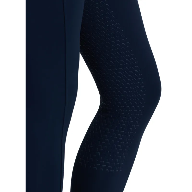 LeMieux Natalie Brushed Full Grip Women's Pull-On Riding Tights - Navy Pre-Order-3