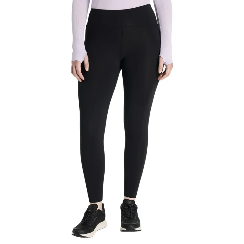LeMieux Natalie Women's Brushed Full Grip Pull-On Riding Tights - Black