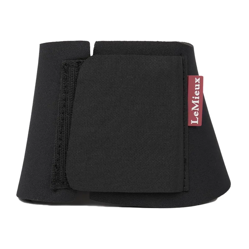 LeMieux Neoprene Bell Boots - Black-1