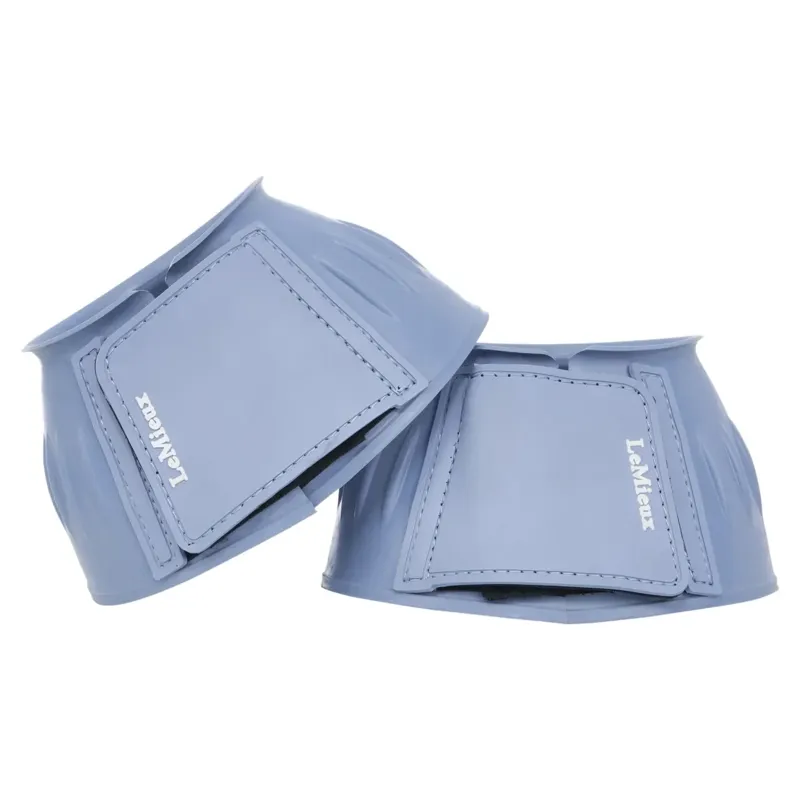 LeMieux Rubber Bell Boots - Powder Blue