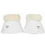 LeMieux Fleece WrapRound Bell Boots - White Natural
