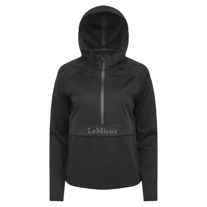 LeMieux Perri Women's Half Zip Waterproof Jacket - Black-1