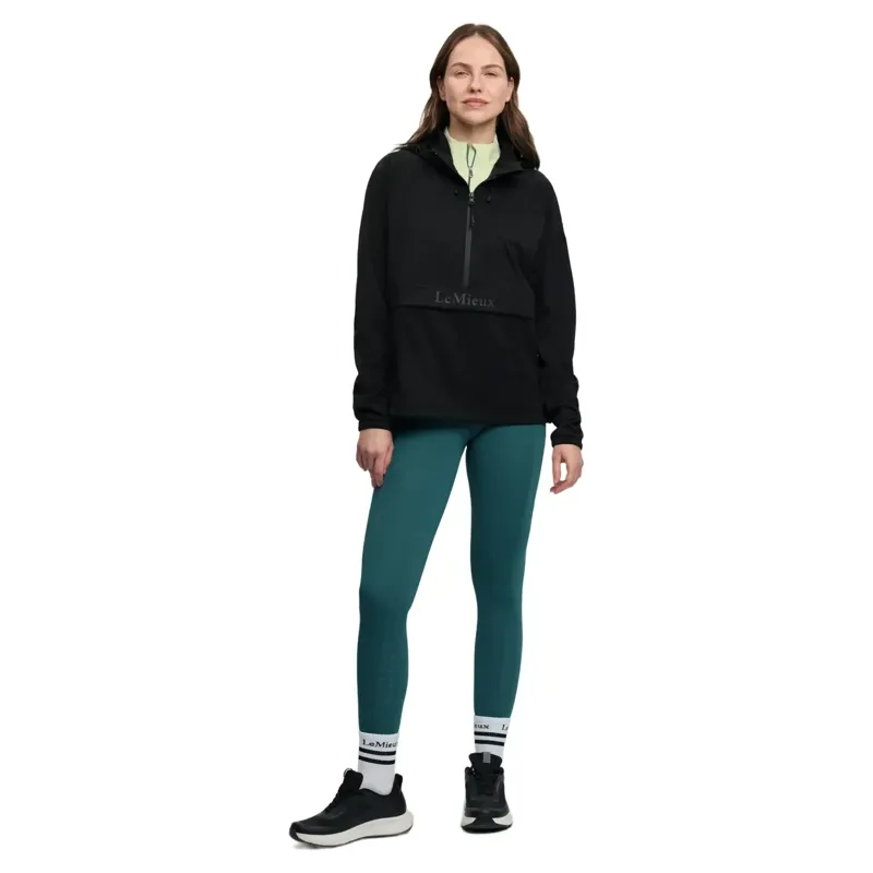 LeMieux Perri Women's Half Zip Waterproof Jacket - Black-2