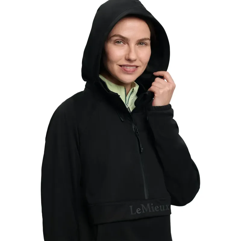 LeMieux Perri Women's Half Zip Waterproof Jacket - Black-6