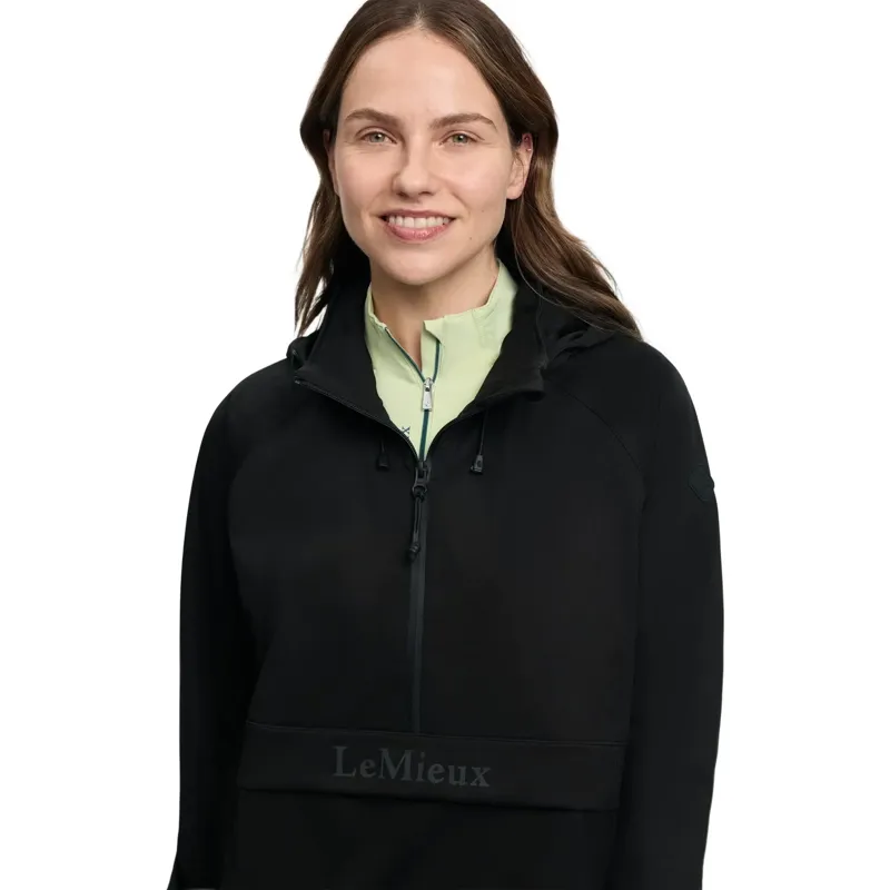 LeMieux Perri Women's Half Zip Waterproof Jacket - Black-7