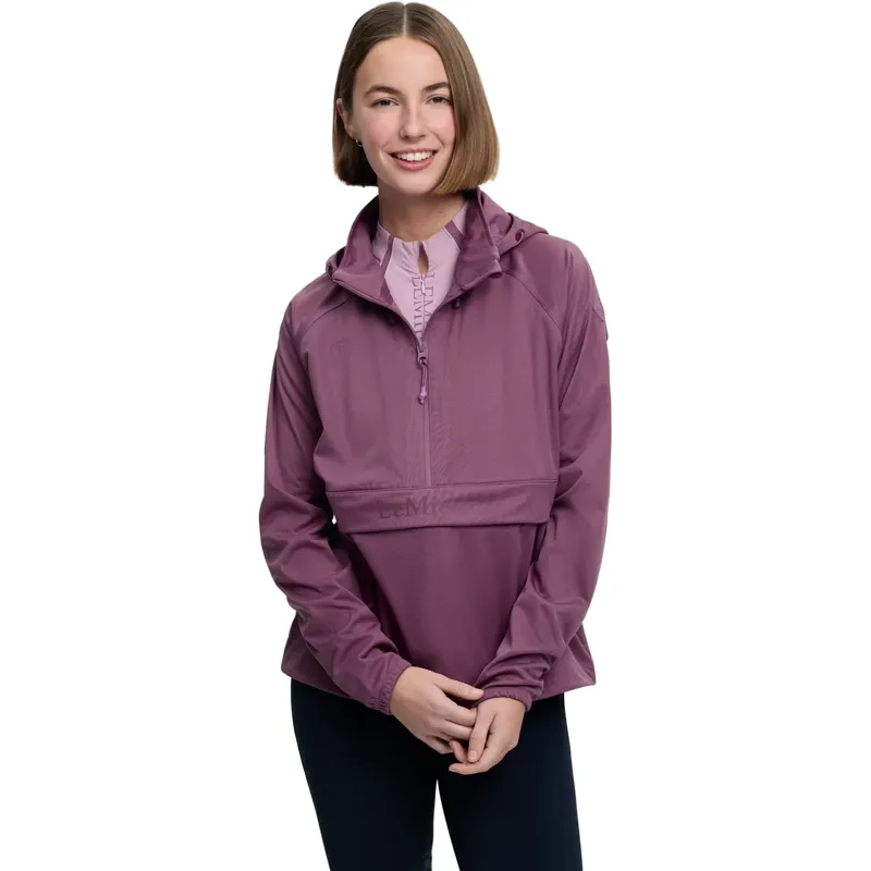 LeMieux Perri Women's Half-Zip Waterproof Jacket - Mallow