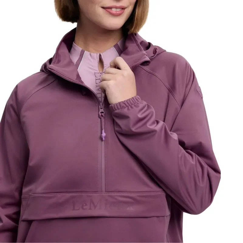 LeMieux Perri Women's Half-Zip Waterproof Jacket - Mallow-5
