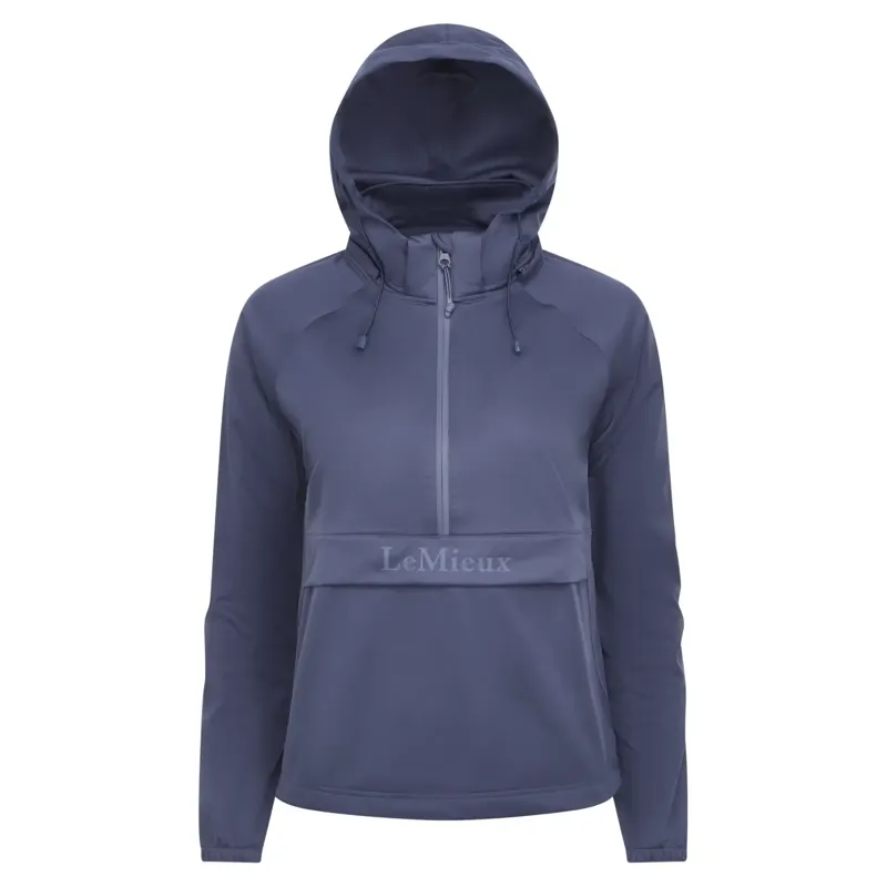 LeMieux Perri Women's Half Zip Waterproof Jacket - Shadow-1