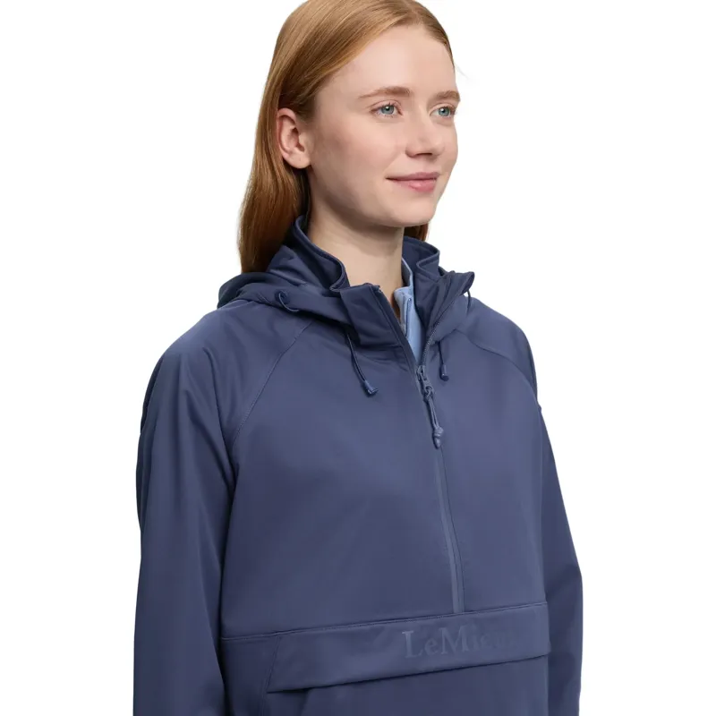 LeMieux Perri Women's Half Zip Waterproof Jacket - Shadow-4