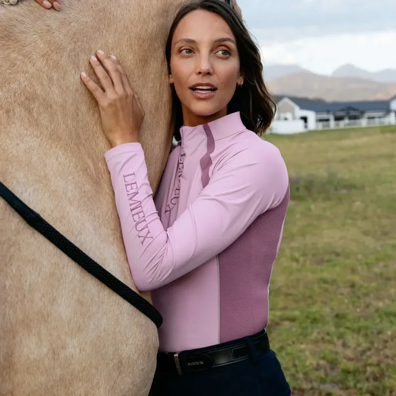 LeMieux Philippa Women's Mesh Base Layer - Fondant-10