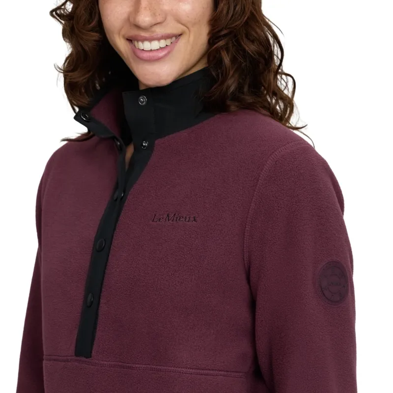 LeMieux Piper Women's Popper Fleece - Bramble-7
