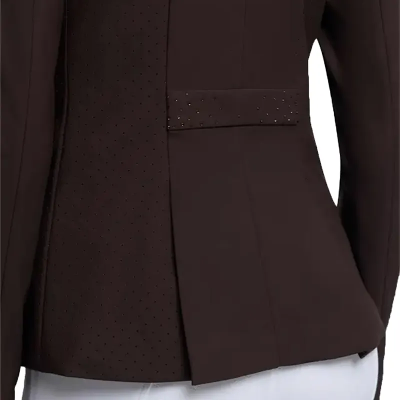 LeMieux Brilliance Junior Pro Show Coat - Espresso-4