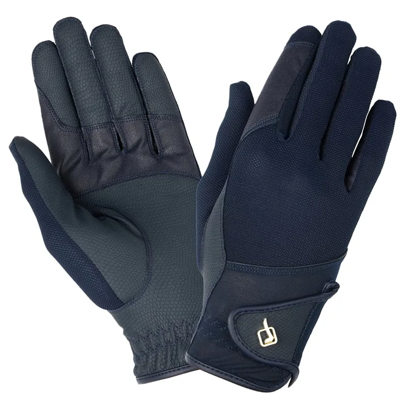 LeMieux Pro Mesh Riding Gloves - Navy