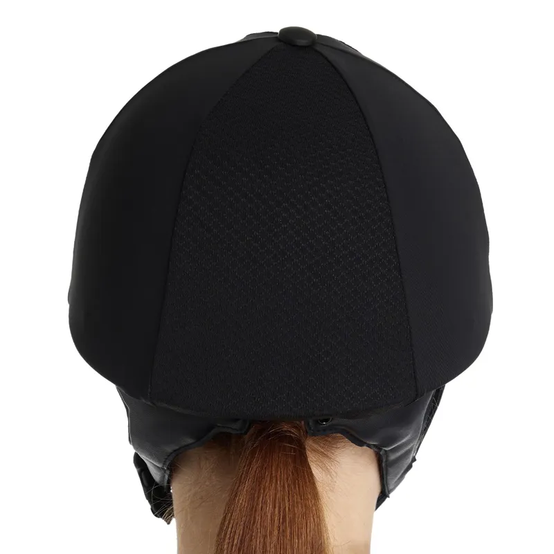 LeMieux Pro Mesh Helmet Cover - Black-3