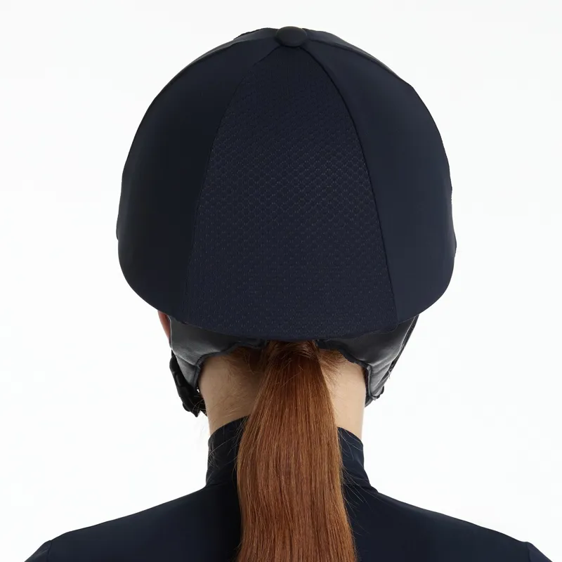 LeMieux Pro Mesh Helmet Cover - Navy-3