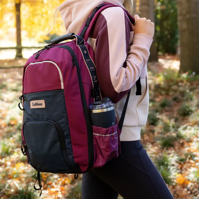 LeMieux Pro Backpack - Blackberry-4