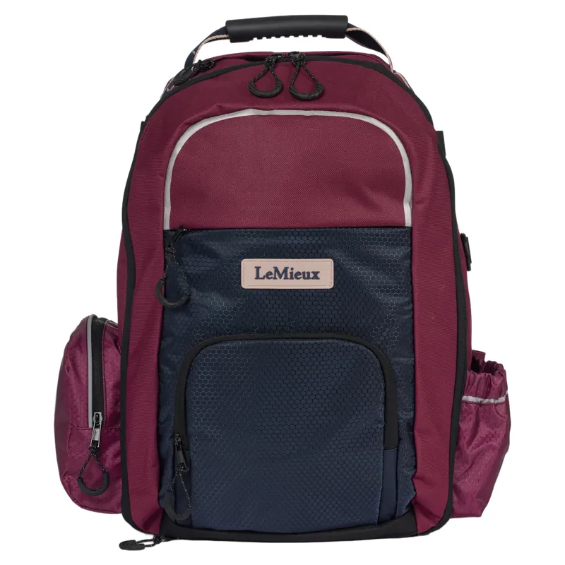 LeMieux Pro Backpack - Blackberry-2