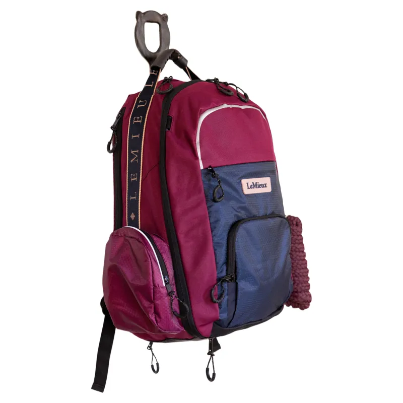 LeMieux Pro Backpack - Blackberry-6