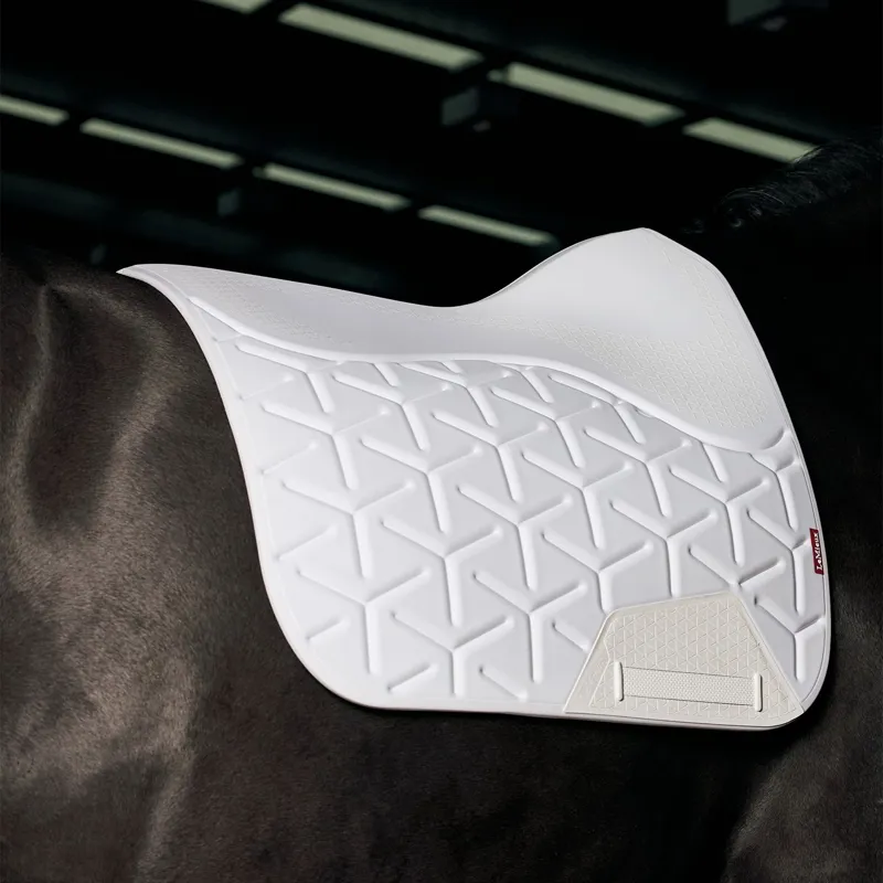 LeMieux ProForm Moulded Dressage Saddle Pad - White-3