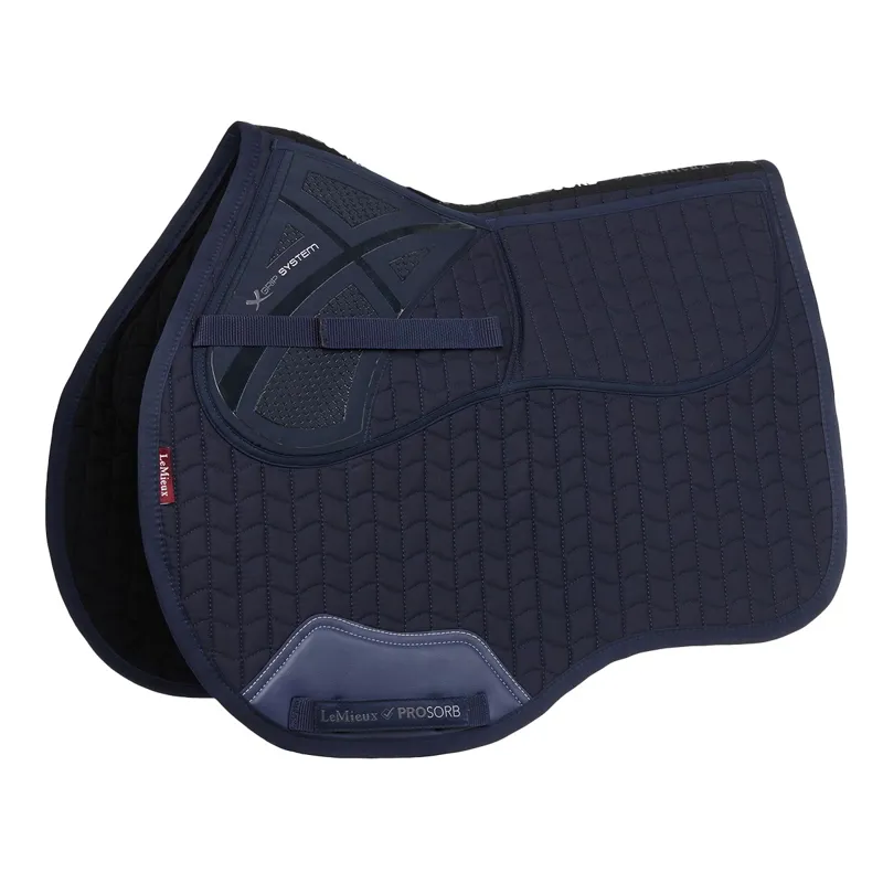 LeMieux ProSorb Plain 2-Pocket AP Pad - Navy