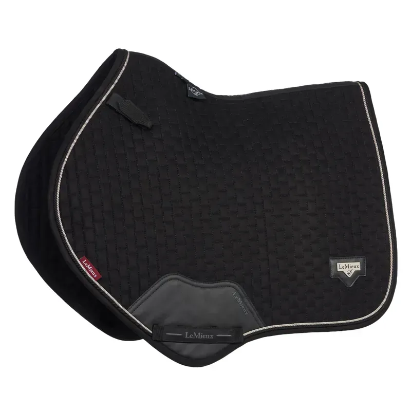 LeMieux Puissance Close Contact Square Saddle Pad - Black
