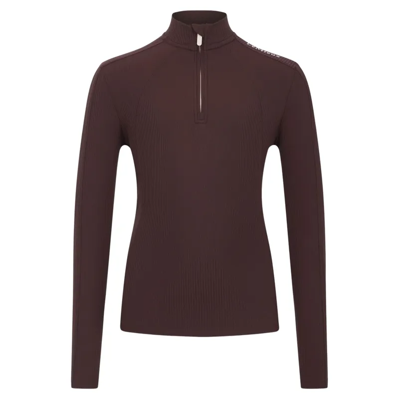 LeMieux Young Rider Raye Ribbed Base Layer - Bramble-1