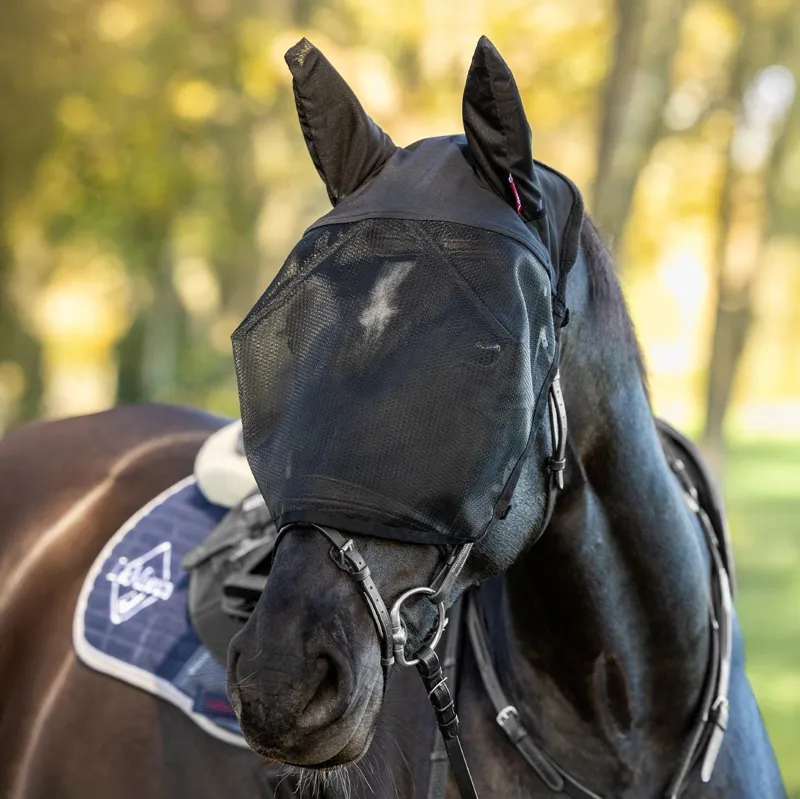 LeMieux Ride-On Fly Mask - Black