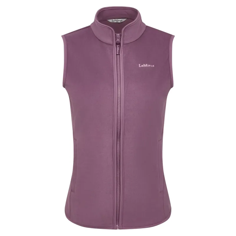 LeMieux Roberta Womens Fleece Vest - Mallow-1