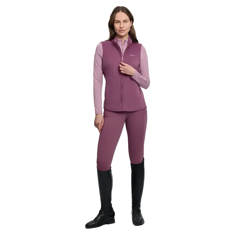 LeMieux Roberta Womens Fleece Vest - Mallow-2
