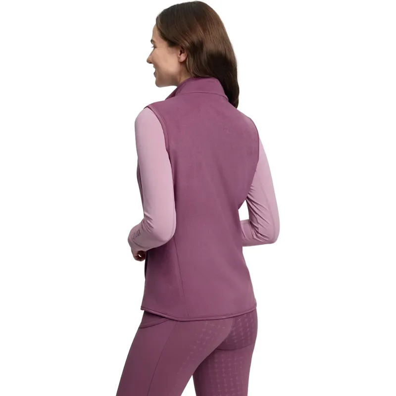 LeMieux Roberta Womens Fleece Vest - Mallow-3