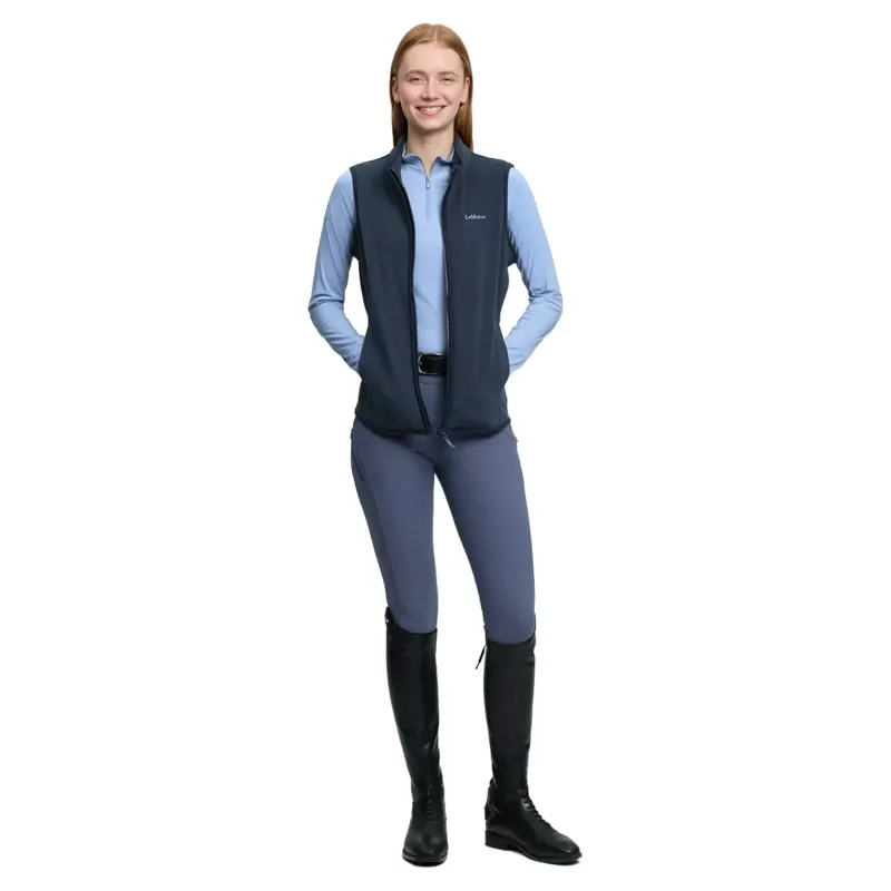 LeMieux Roberta Women's Fleece Vest - Navy-2