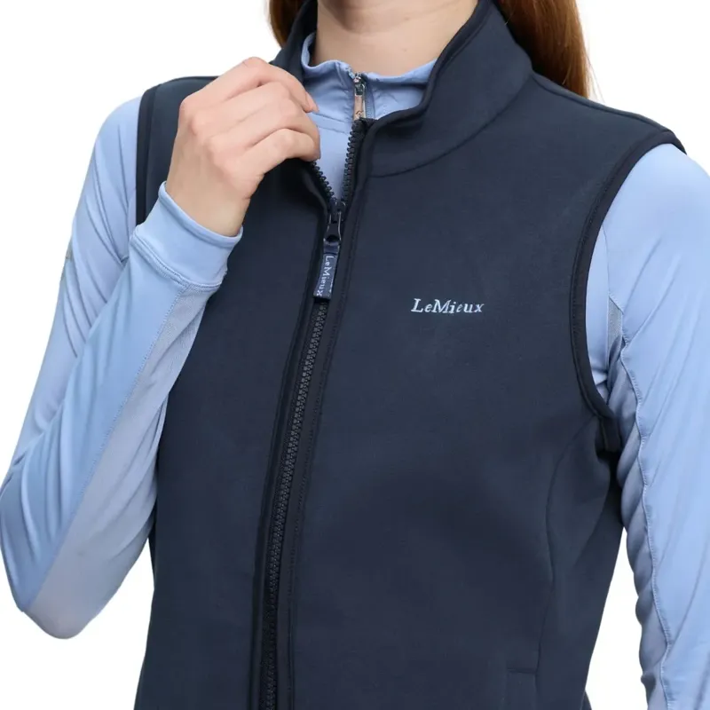 LeMieux Roberta Women's Fleece Vest - Navy-5