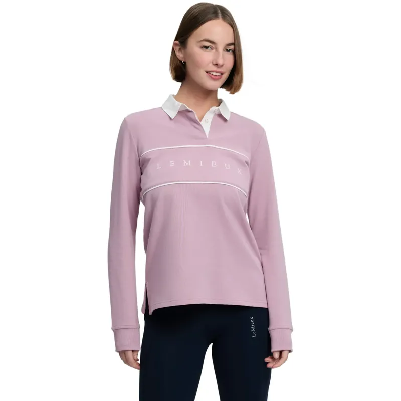 LeMieux Rochelle Women's Rugby Shirt - Fondant-1