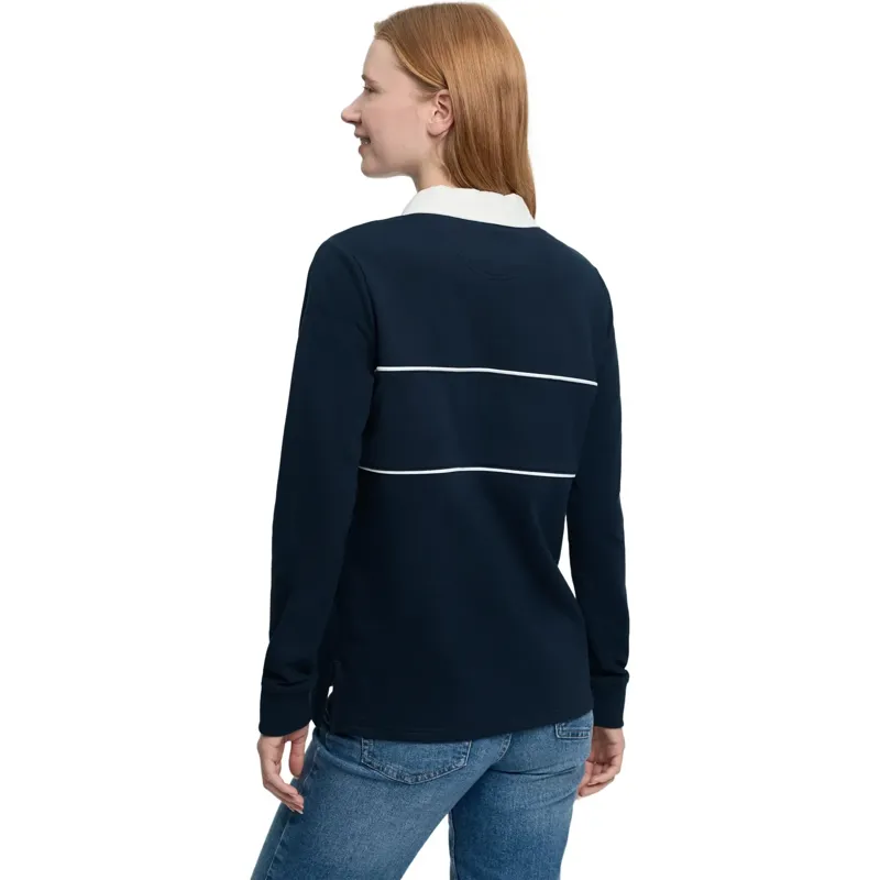 LeMieux Rochelle Womens Rugby Shirt - Navy-3
