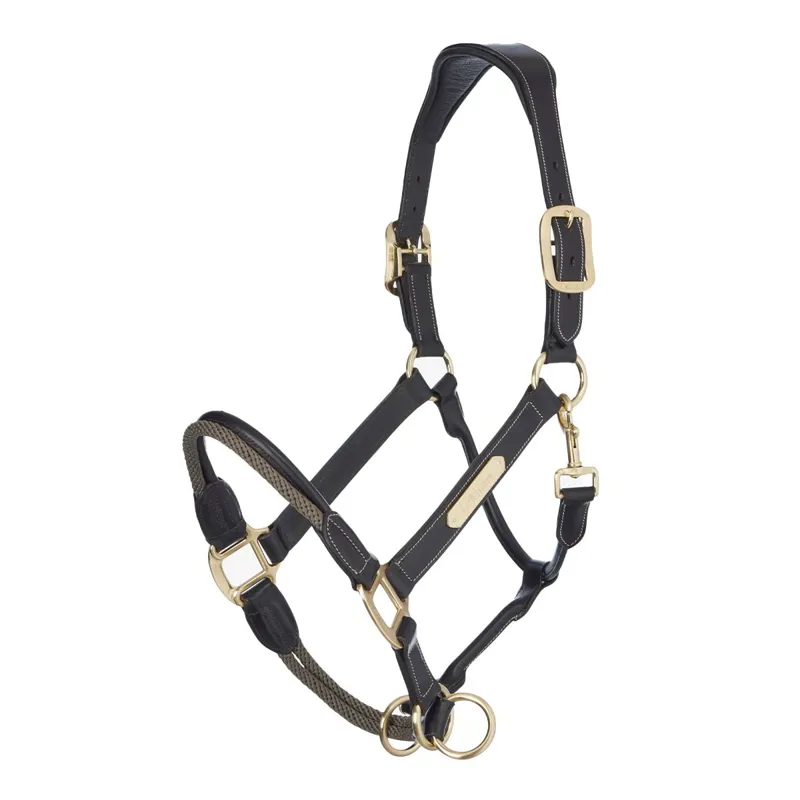 LeMieux Rope Control Halter - Pecan