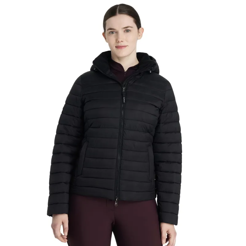 LeMieux Rose Women's Hooded Puffer Jacket - Navy