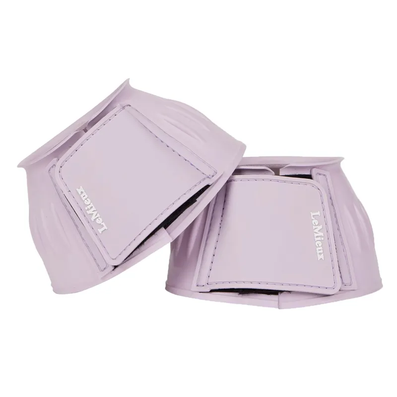LeMieux Rubber Bell Boots - Lilac