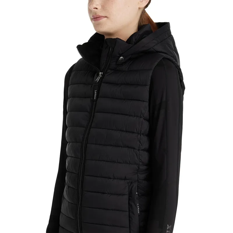 LeMieux Young Rider Ruby Junior Puffer Vest - Black-2