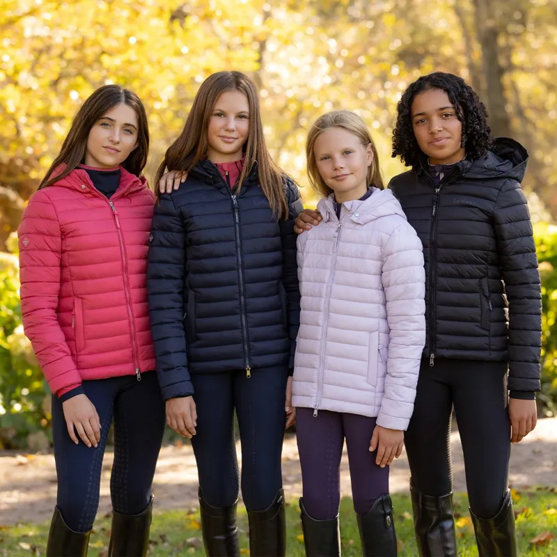 LeMieux Young Rider Ruby Junior Puffer Jacket - Black-4