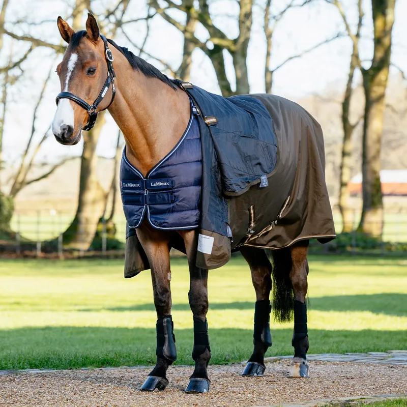 LeMieux 200g Blanket Liner - Navy-4