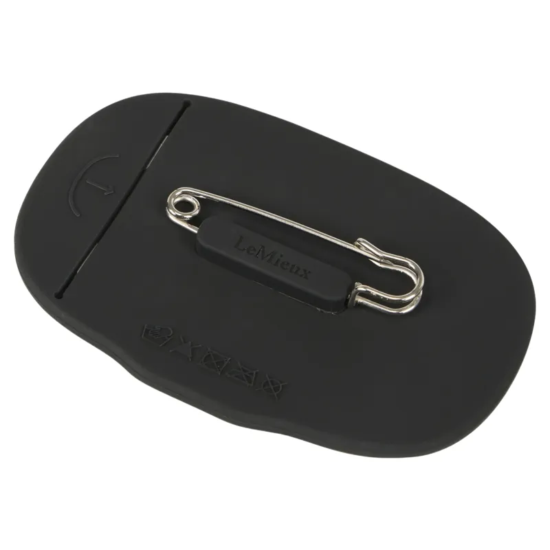 LeMieux Saddle Pad Number Holder - Black-1