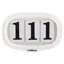 LeMieux Saddle Pad Number Holder - White