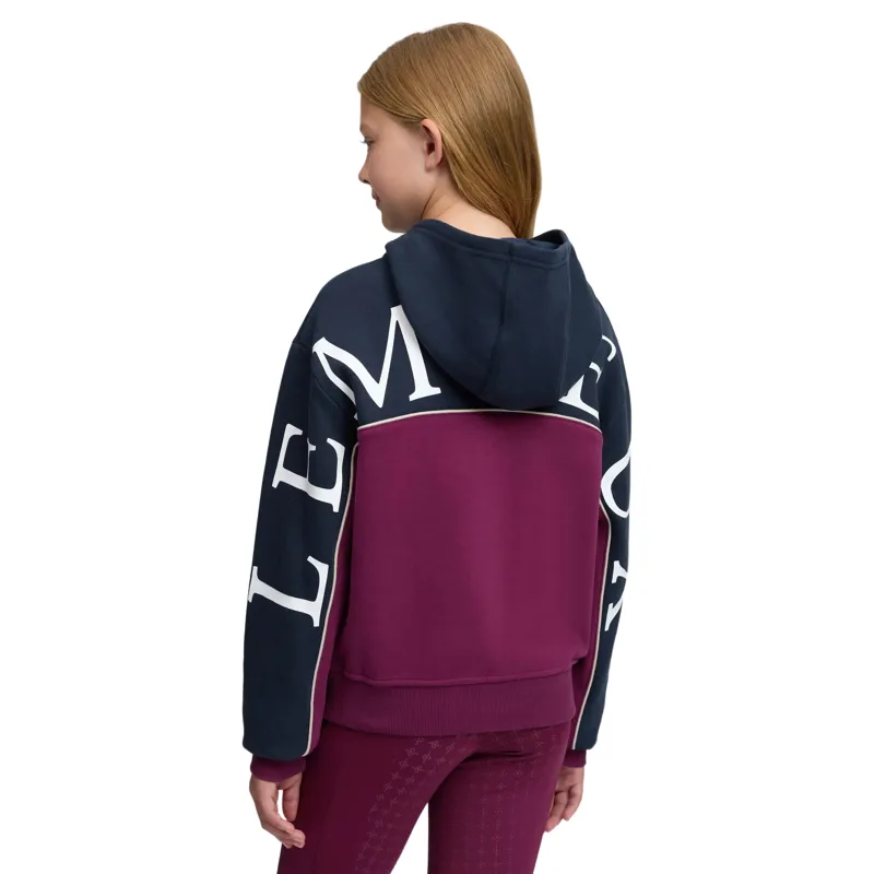 LeMieux Young Rider Sadie Hoodie - Blackberry-1