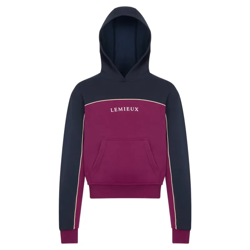 LeMieux Young Rider Sadie Hoodie - Blackberry-2