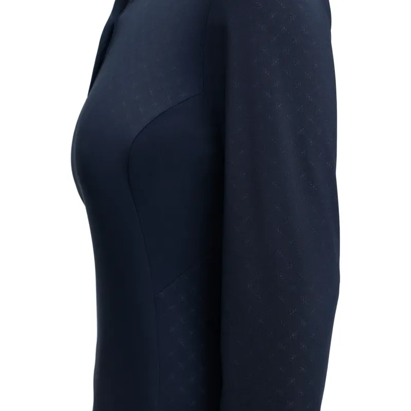LeMieux Sarah Women's Shirt Base Layer - Navy Patterned-4