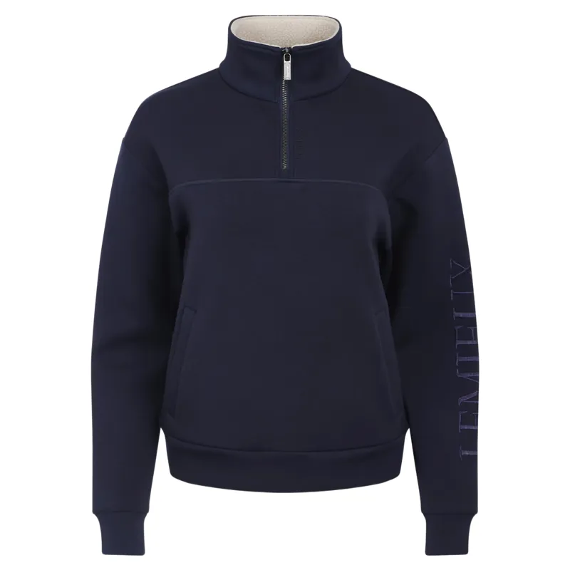 LeMieux Scarlet Women's 1/4 Zip Sweatshirt - Navy-1